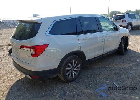 2022 Honda Pilot Awd Ex-L из США, поврежденный, VIN 5FNYF6H5XNB020818